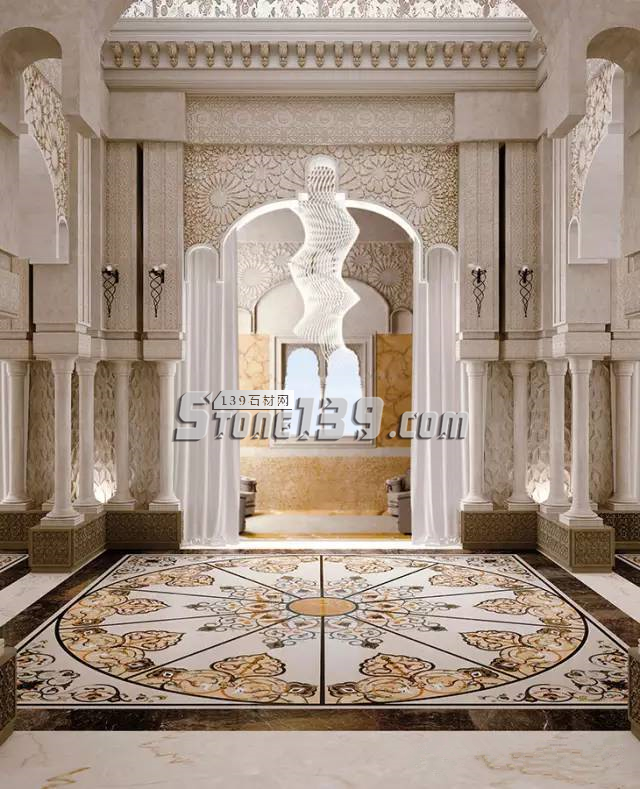 這些大理石拼花實在太驚艷了！