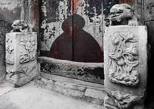 中國傳統文化石刻品&mdash;石門墩