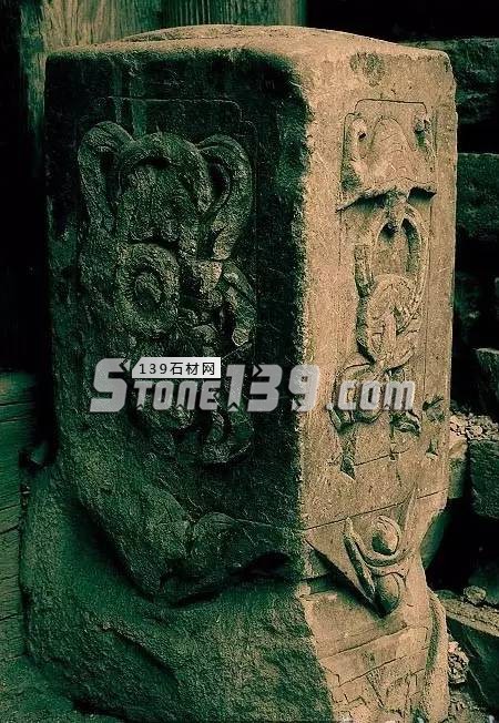 中國傳統文化石刻品&mdash;石門墩