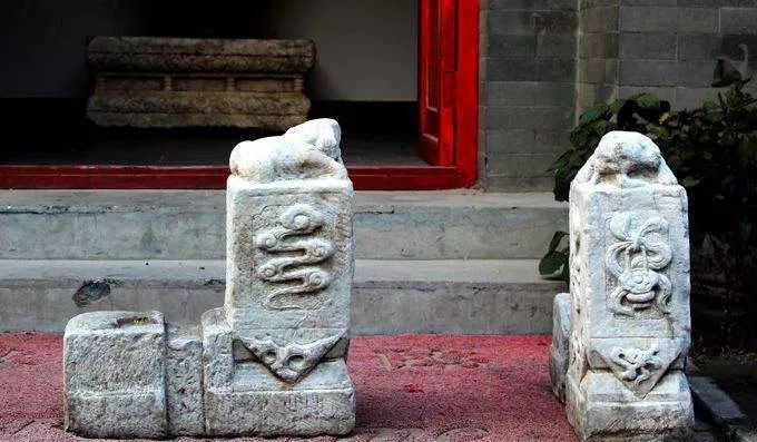 中國傳統文化石刻品&mdash;石門墩