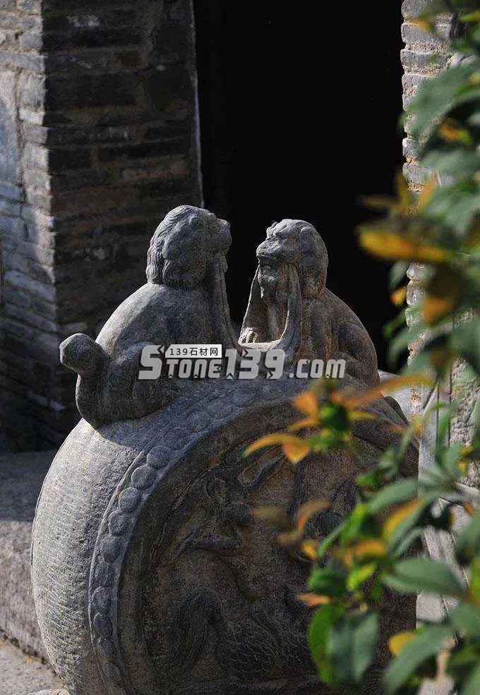 中國傳統文化石刻品&mdash;石門墩