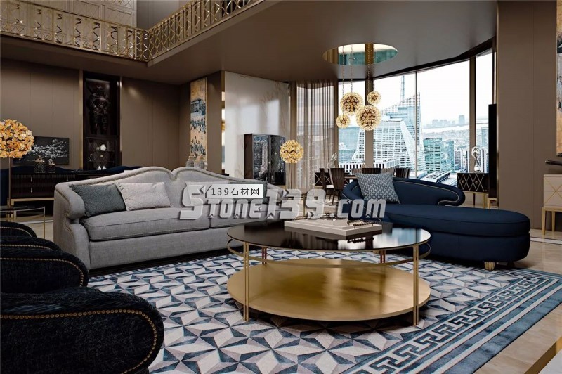 欣賞 | 頂級大理石成就頂級豪宅