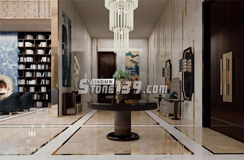 欣賞 | 頂級大理石成就頂級豪宅
