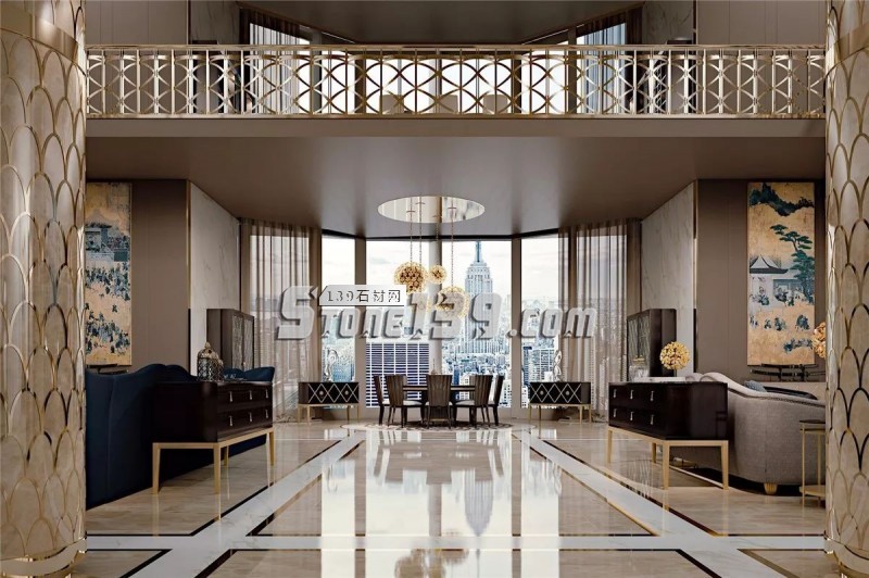 欣賞 | 頂級大理石成就頂級豪宅