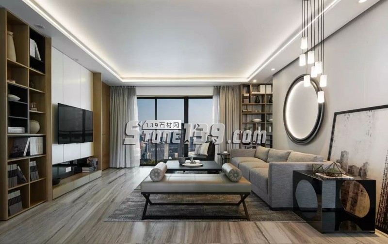 自然原木般的親和力&mdash;木紋石