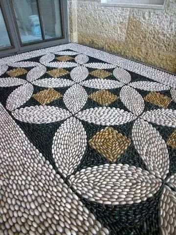 實用與藝術感并存&mdash;鵝卵石的鋪裝應用