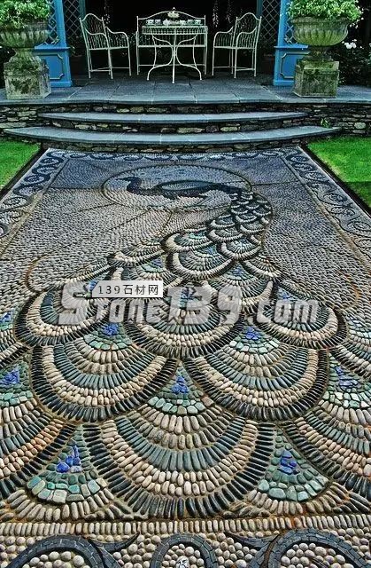 實用與藝術感并存&mdash;鵝卵石的鋪裝應用