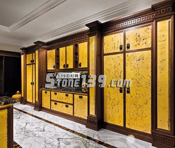 藝術品般的大理石廚房，做飯也可以很享受