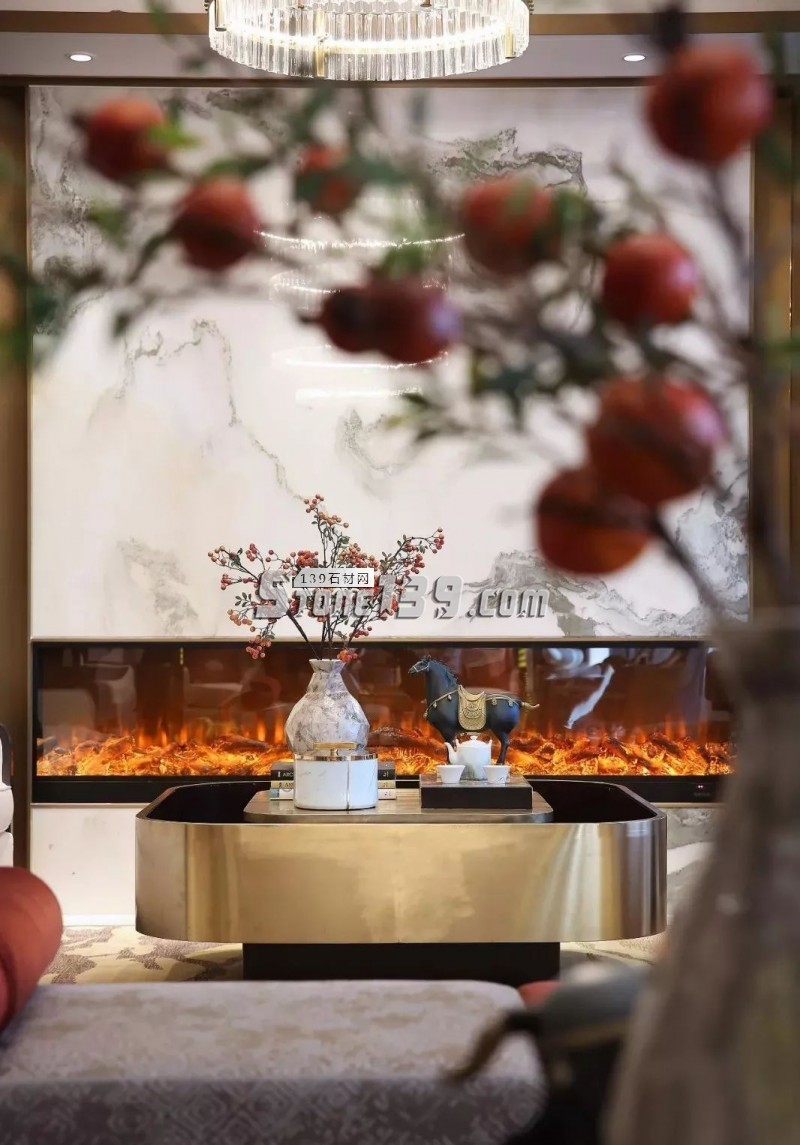 大理石壁爐&mdash;顏值賽高的冬日&ldquo;暖男&rdquo;