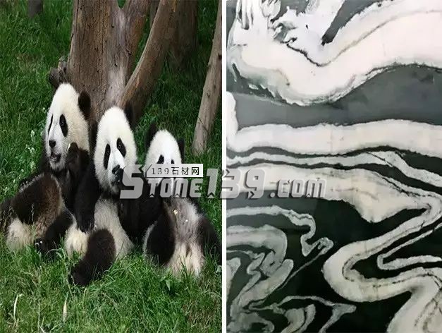 禪意十足的國石經典&mdash;&mdash;熊貓白大理石