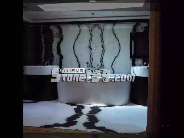 禪意十足的國石經典&mdash;&mdash;熊貓白大理石