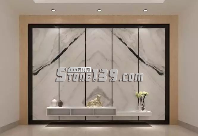 禪意十足的國石經典&mdash;&mdash;熊貓白大理石