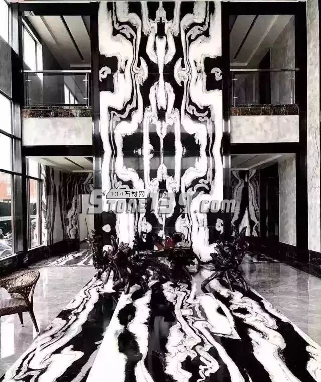 禪意十足的國石經典&mdash;&mdash;熊貓白大理石