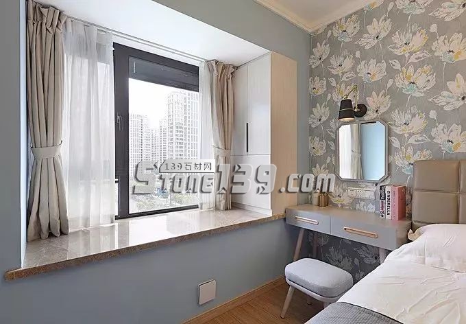 飄窗窗臺,還是石材的耐用!