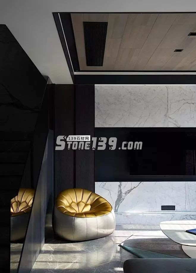 黑白灰大理石創造設計感空間
