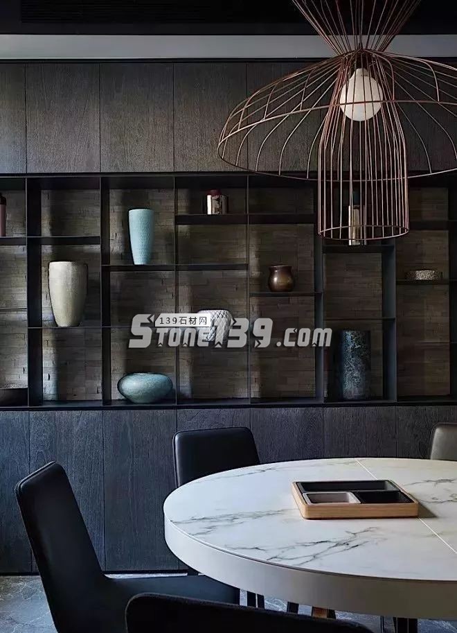 黑白灰大理石創造設計感空間