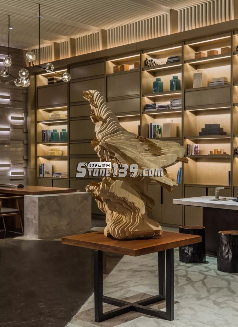 大理石與現代文化碰撞城市新記憶