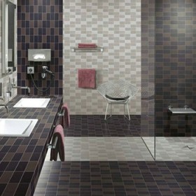 浴室地面墻面馬賽克應用效果