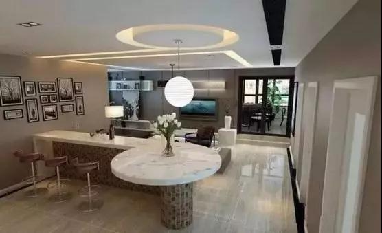 石材裝飾中大理石吧臺桌常見的幾種風格 大理石吧臺