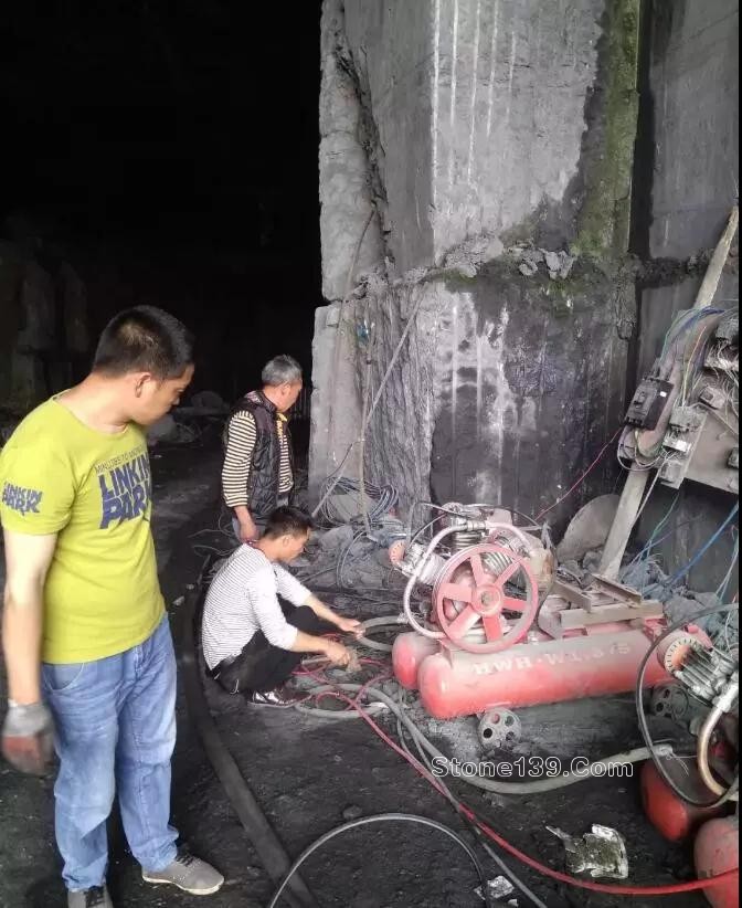 廣西黑白根產地灌陽縣文市鎮石材整治再行動