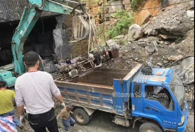 廣西黑白根產地灌陽縣文市鎮石材整治再行動