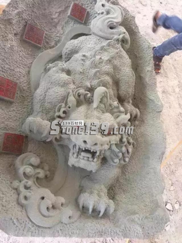 精美的手工石雕產品