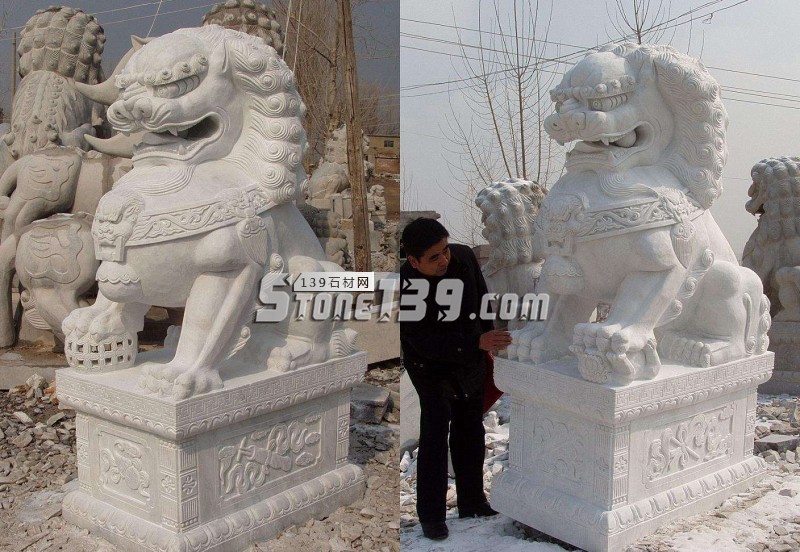和大家聊聊石雕獅子的風水學問