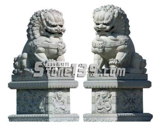 和大家聊聊石雕獅子的風水學問