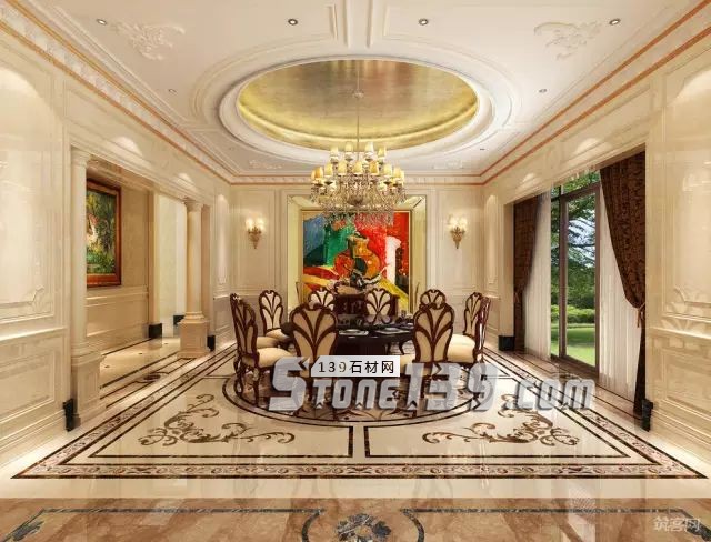 石材拼花,拼出生活的藝術美