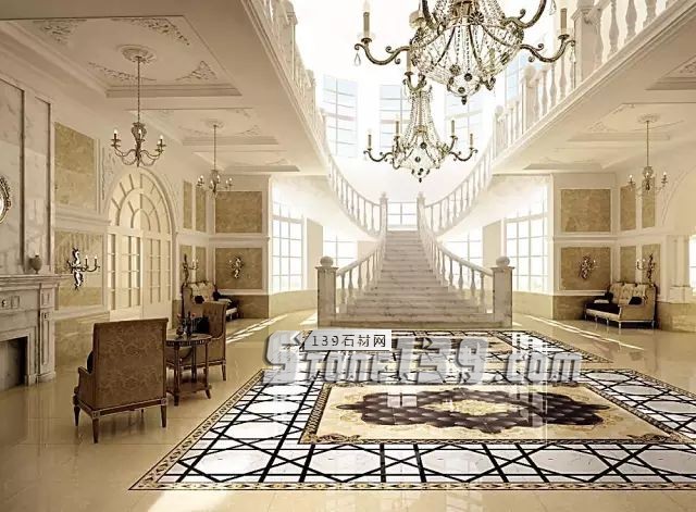 石材拼花,拼出生活的藝術美