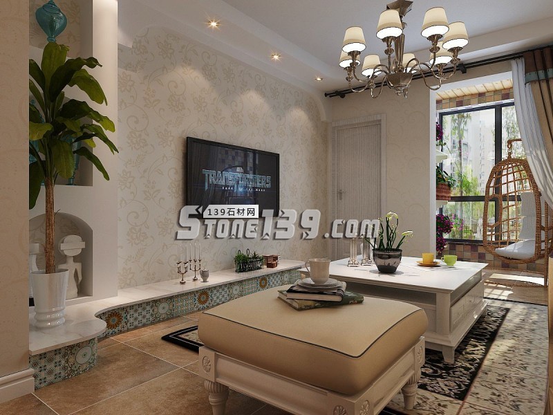 石材電視柜如何設計最好看? 記住四個要點!