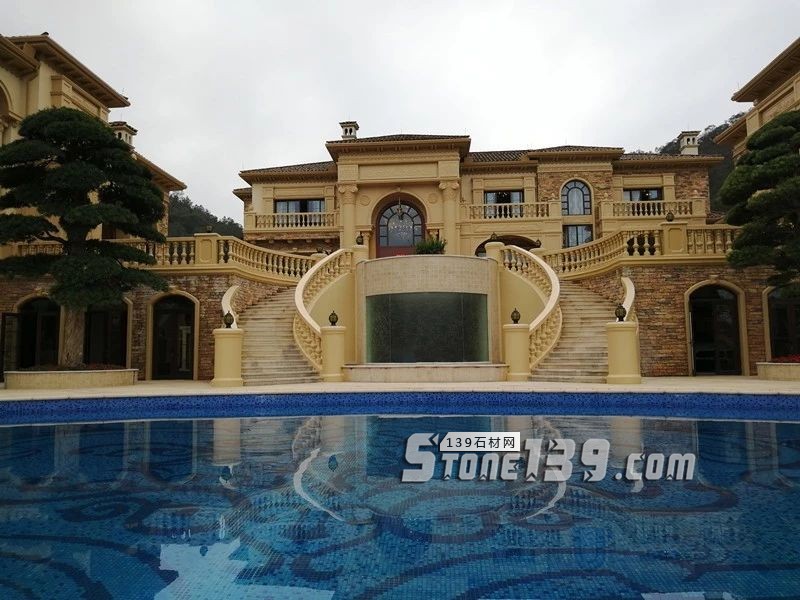 大理石豪宅家裝,中信山語湖別墅