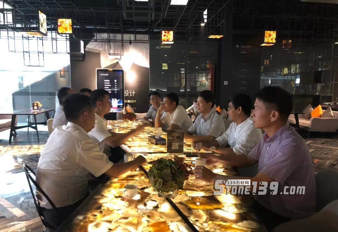 中國新興礦業考察團到水頭考察石材產業情況，對接設立&ldquo;石材產業聯盟與推廣平臺&rdquo;事宜