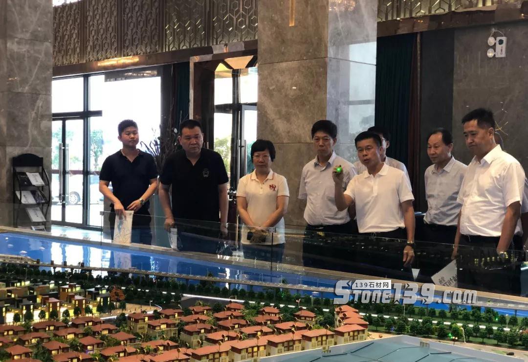 中國新興礦業考察團到水頭考察石材產業情況，對接設立&ldquo;石材產業聯盟與推廣平臺&rdquo;事宜