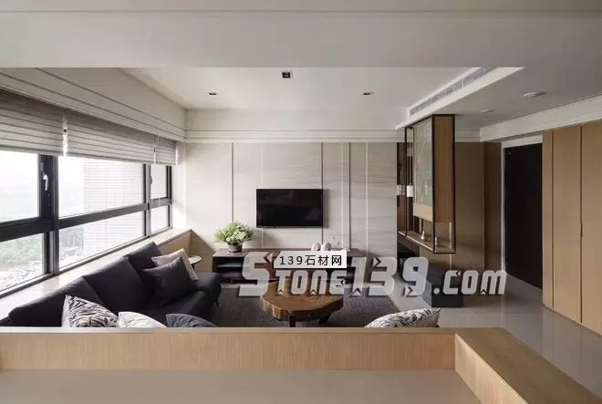 80后、90后年輕人鐘愛的大理石電視背景墻裝飾風格