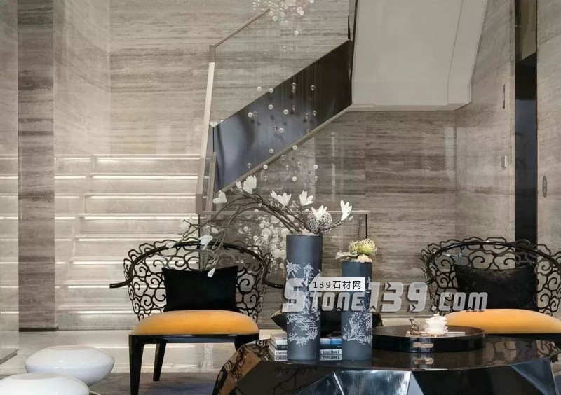 2018年最流行的大理石樓梯、過道、拼花應用分享