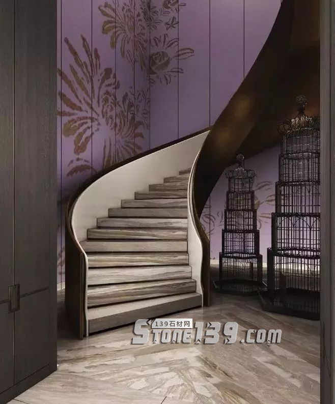 2018年最流行的大理石樓梯、過道、拼花應用分享