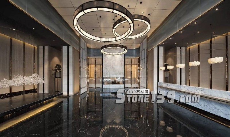 2018年最流行的大理石樓梯、過道、拼花應用分享