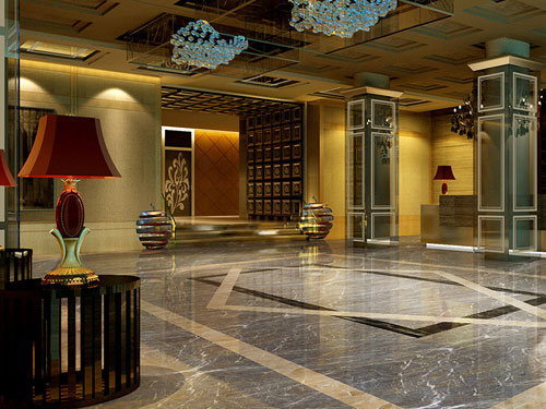 土耳其進口的灰色大理石裝飾案例設計效果