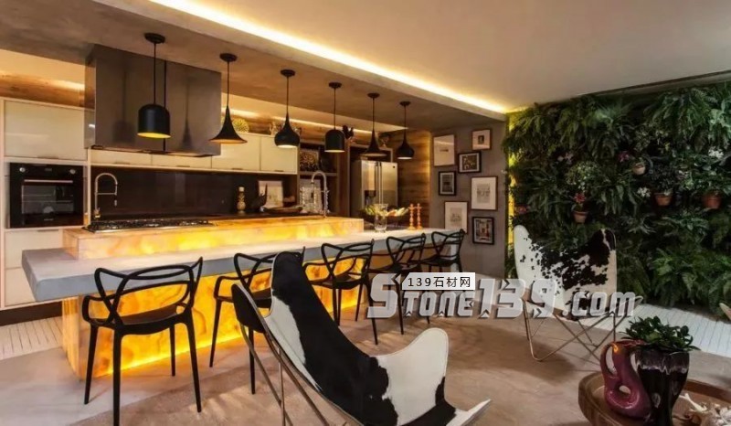 比水晶吊燈更耀眼的石材&mdash;&mdash;給你不一樣的視覺盛宴