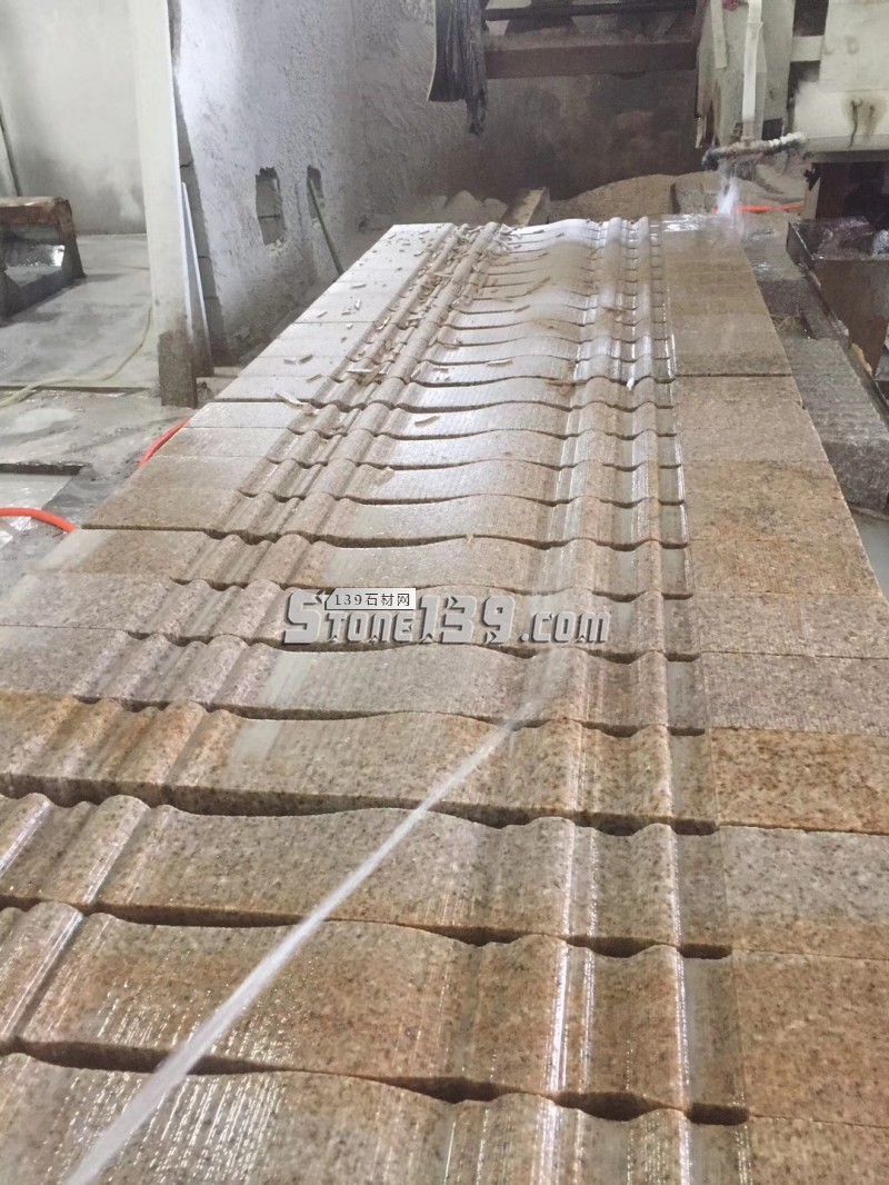 廣茂石業花崗巖產品 異形欄桿 線條 園林石材