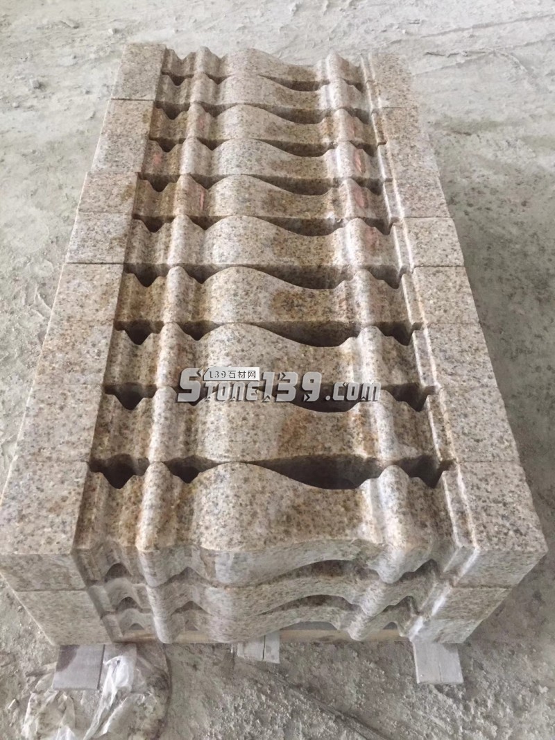 廣茂石業花崗巖產品 異形欄桿 線條 園林石材