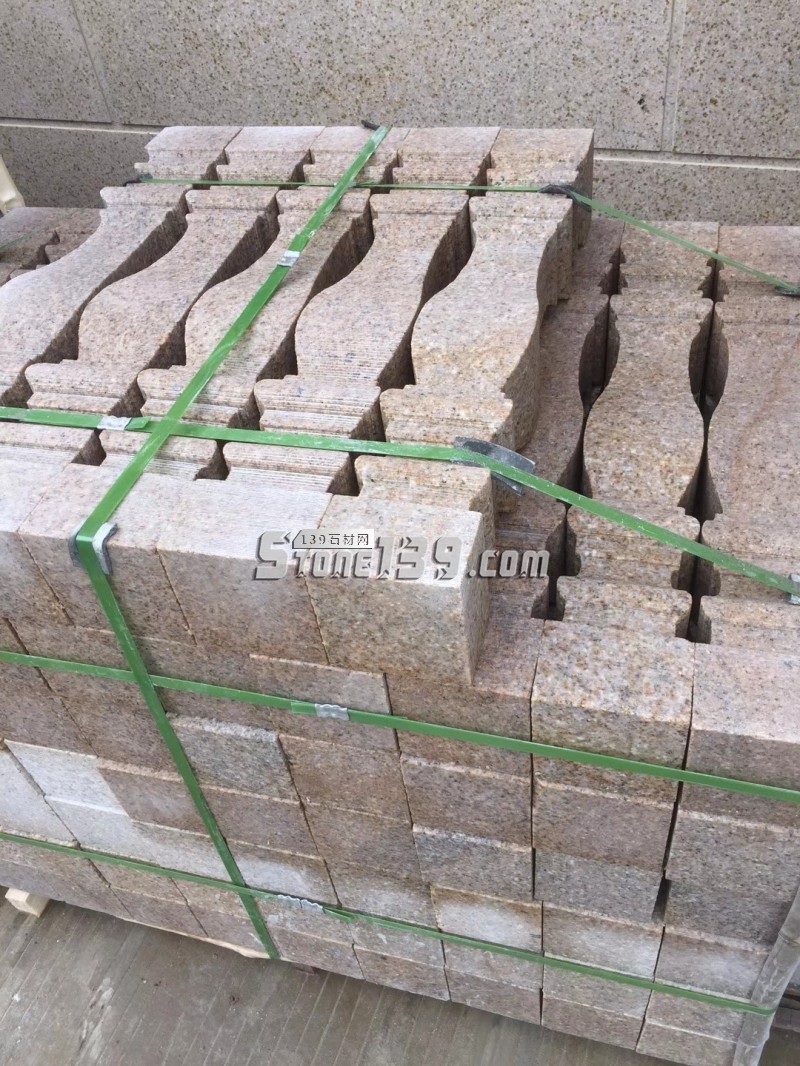 廣茂石業花崗巖產品 異形欄桿 線條 園林石材