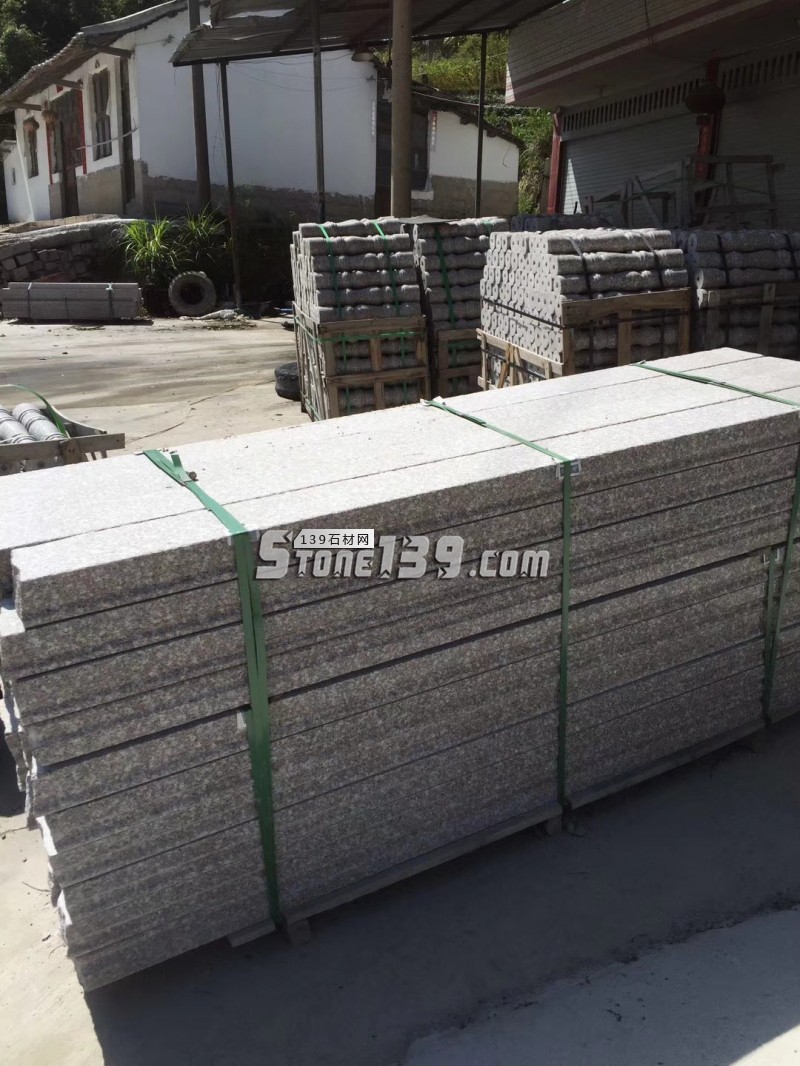 廣茂石業花崗巖產品 異形欄桿 線條 園林石材