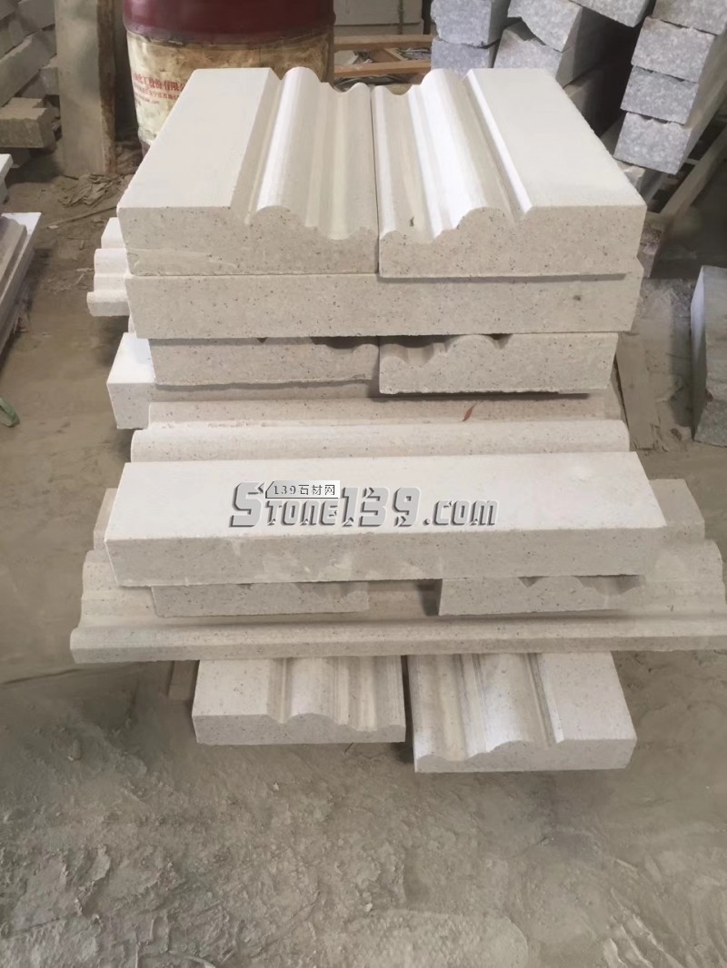 廣茂石業花崗巖產品 異形欄桿 線條 園林石材