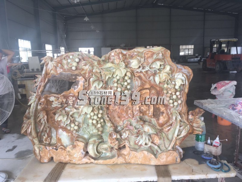 水頭石材CNC加工浮雕產品欣賞