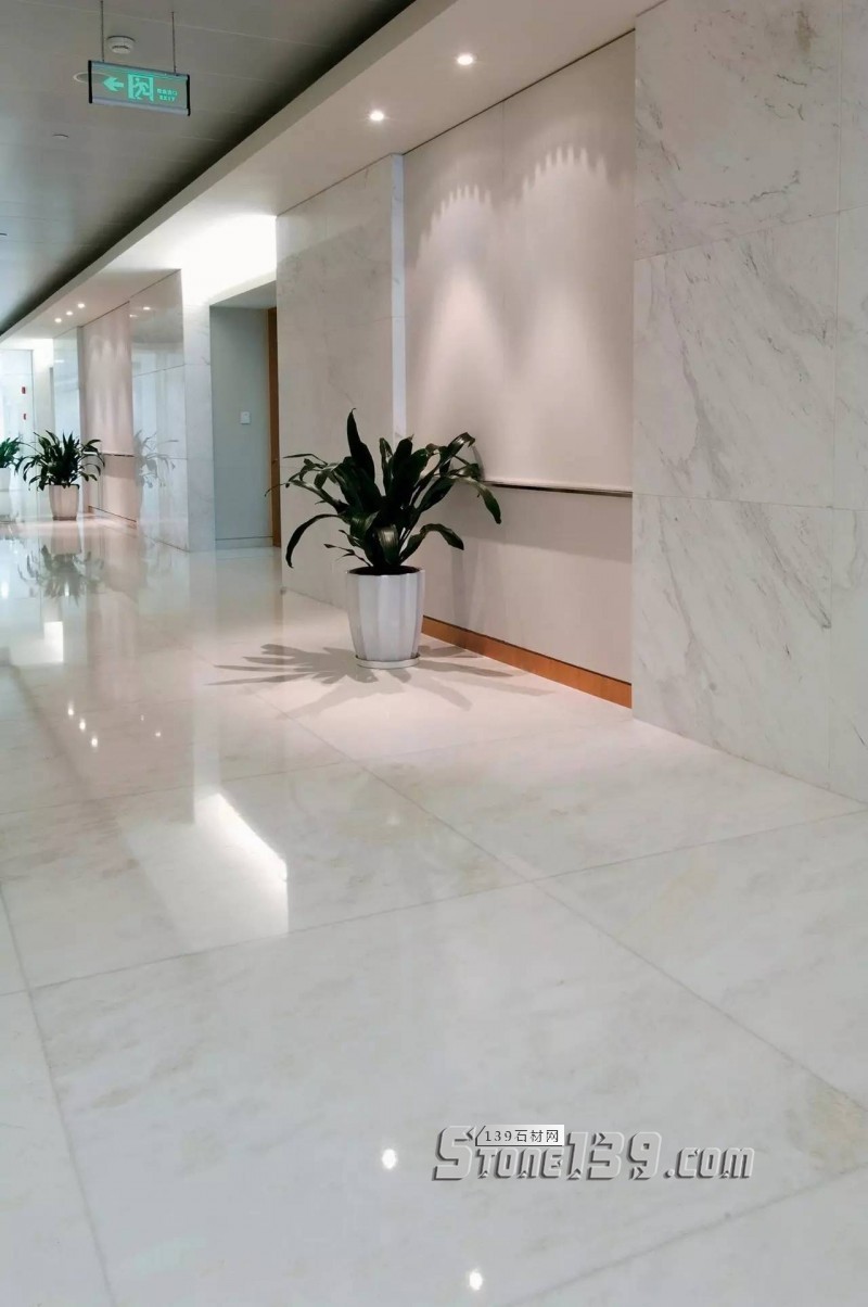雪花白大理石經(jīng)典裝飾設(shè)計(jì)案例-感受奢華紋理之美