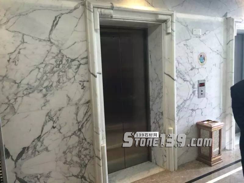 雪花白大理石經(jīng)典裝飾設(shè)計(jì)案例-感受奢華紋理之美