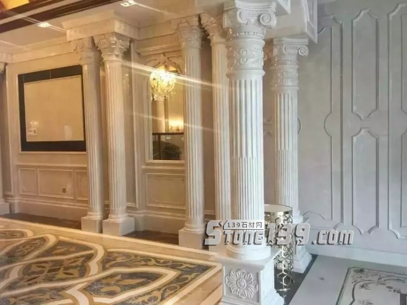 白玉蘭大理石裝飾案例賞析-沉靜優雅，超美設計