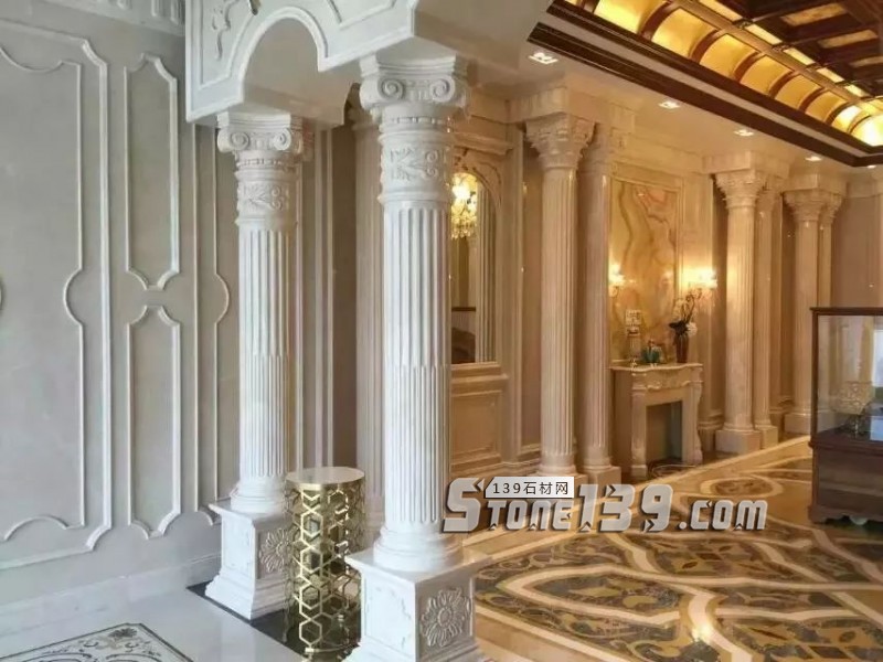 白玉蘭大理石裝飾案例賞析-沉靜優雅，超美設計